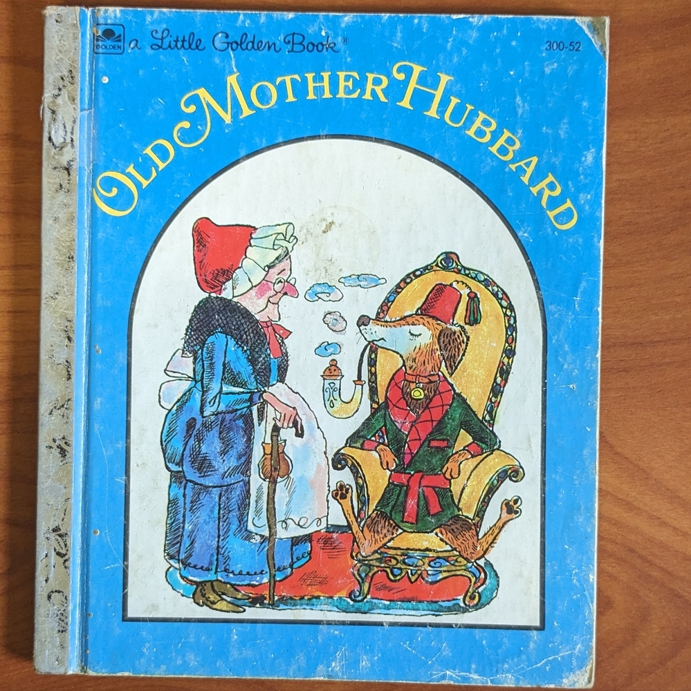 A Little Golden Book #300-42 Old Mother Hubbard